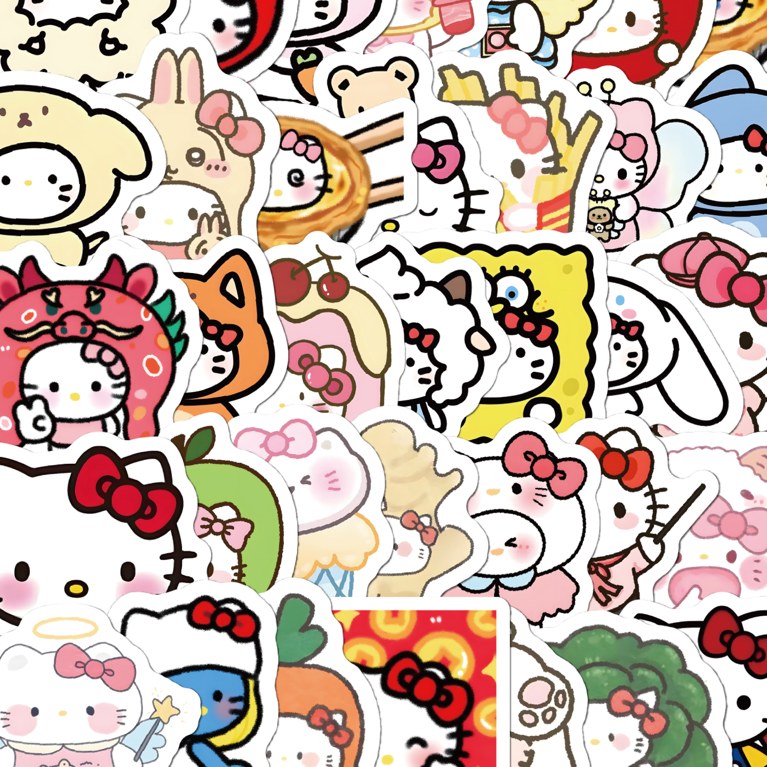 hellokitty猫贴纸可爱卡通三丽鸥