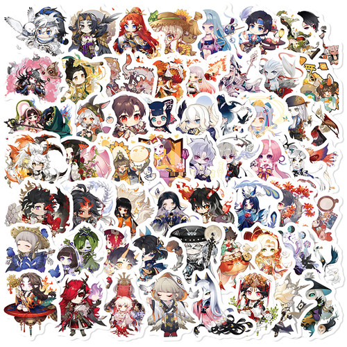 陶创创游戏原神阴阳师贴纸