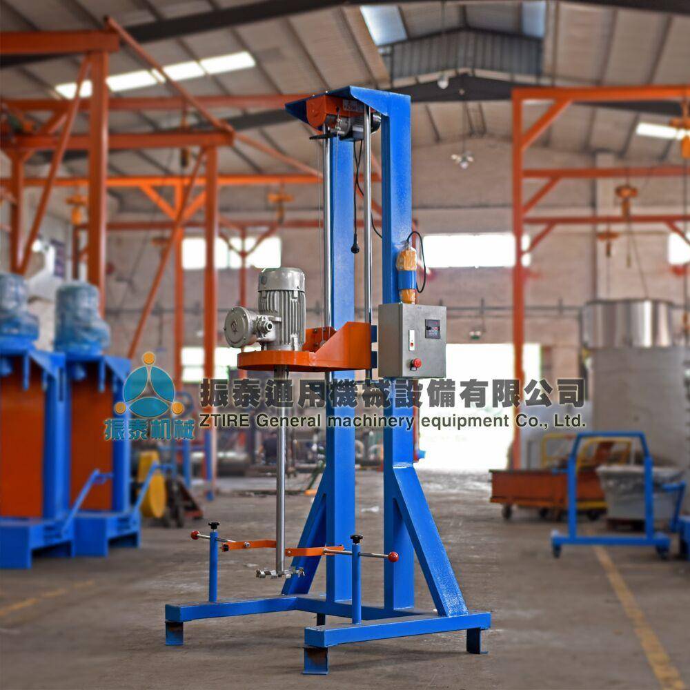 乳胶漆分散机涂料油漆分散搅拌器电动升降混合分散机厂家供应