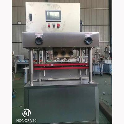 厂家全自动圆瓶方瓶塑料盖六轮搓盖机自动挂盖马口铁搓盖机封口机