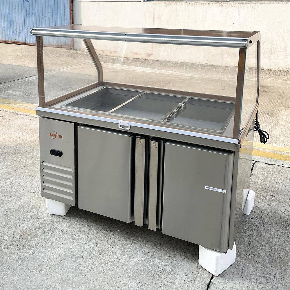 冷藏工作台冰箱食品冷藏操作台奶茶甜品商用冷柜单温冷藏食品冷柜