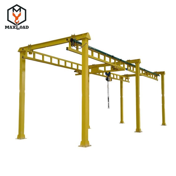 柔性梁行车1吨悬挂单梁KBK轨道柔性梁行车龙门吊