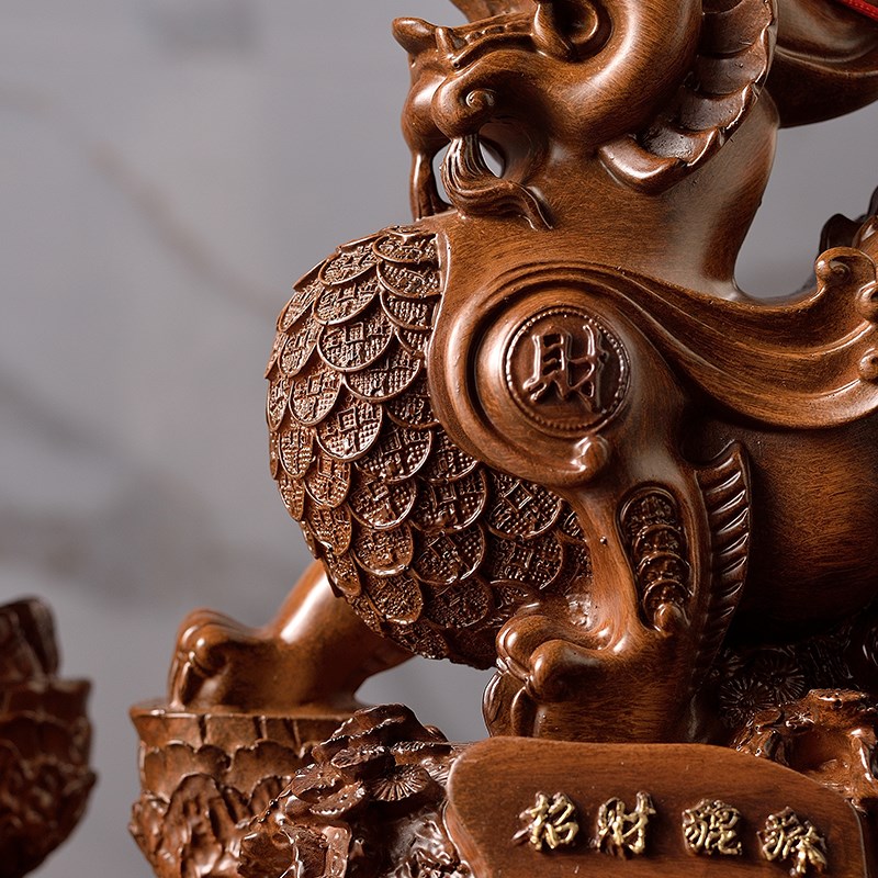 招财貔貅摆件聚财貔恘皮丘高档办公室老板桌前台装饰店铺开业礼品