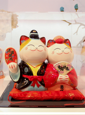 送闺蜜结婚礼物情侣浪漫摆件一对纪念日创意礼物新婚礼品家居饰品