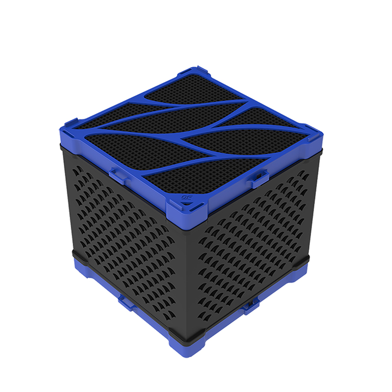 of仟湖净水魔方鹦鹉鱼龙鱼缸黄水克星磁力宝内置活性炭过滤净水器