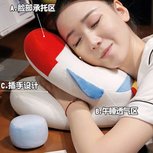 学生午睡枕趴着桌子午休神器儿童趴睡枕午睡抱枕女生趴枕睡觉枕头
