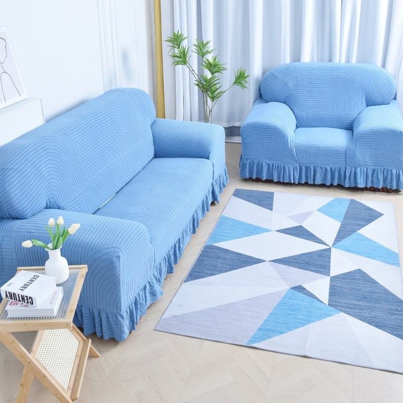 老式沙发套全包万能套罩弹力高级感一二三组加厚冬季天防猫抓保护