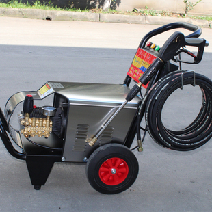 高压水枪加长杆直杆商用清洗洗车机配件不锈钢1/4快速接头/螺纹款