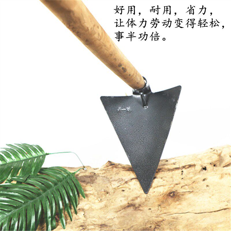 速发农用种植园土神器省力野外锄头挖地农用老式开荒小号清理花翻