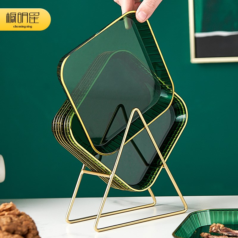 速发轻碟吐骨奢家用级高级5寸6桌餐桌盘子小碟子寸面垃圾盘吐骨盆