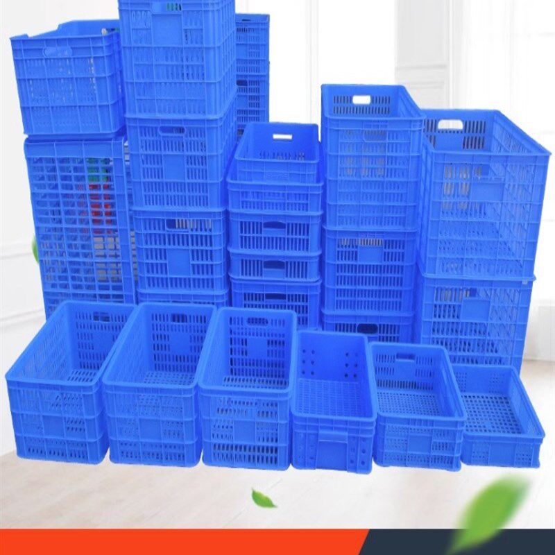 速发厂家箱销水果框特大号结实塑料筐周转直收纳框子胶框无异味蔬