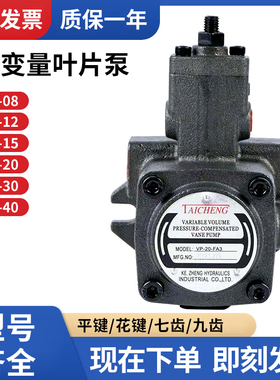 速发液压油压变量叶/泵VP-08/12/15020/0片4/-FA花键液压泵油泵头