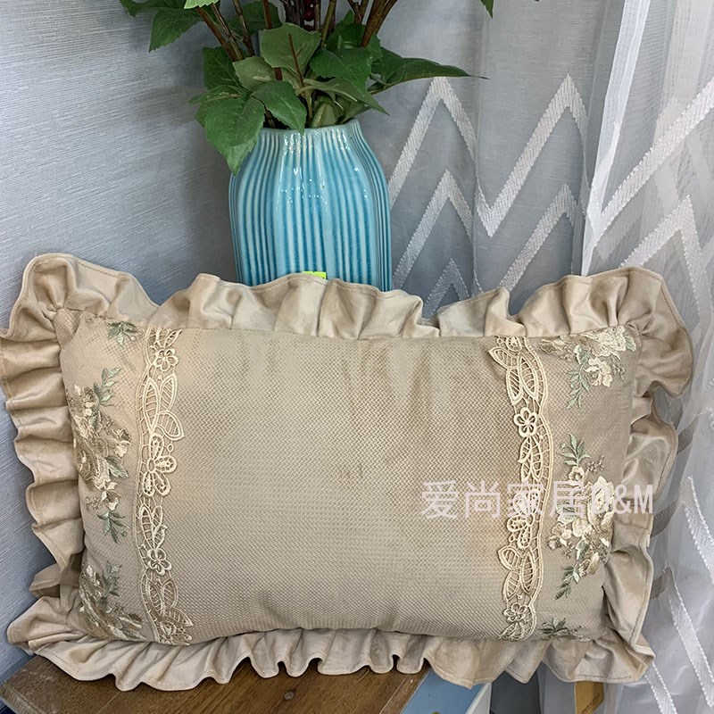 速发欧腰沙发靠枕套布艺靠垫办公室腰枕床上卧室抱飘汽车式靠枕窗