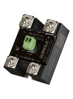 直流控直流12V一常开一常闭24V固态继电器DL-D0610M-C 60V 10A15A