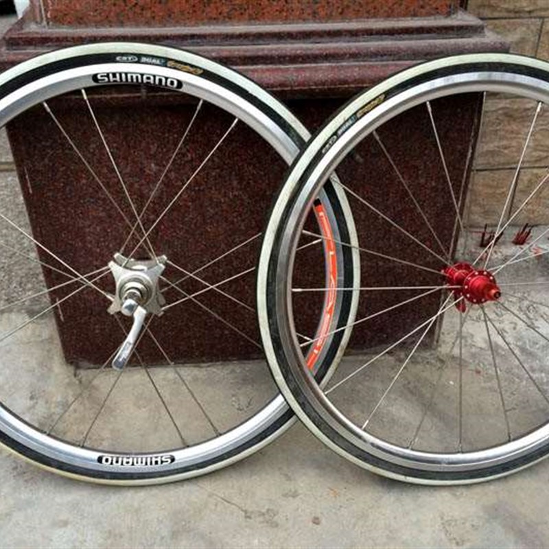 20寸406 451小轮公路轮组 前74培林鼓 后130脚盆6500鼓 双层铝圈