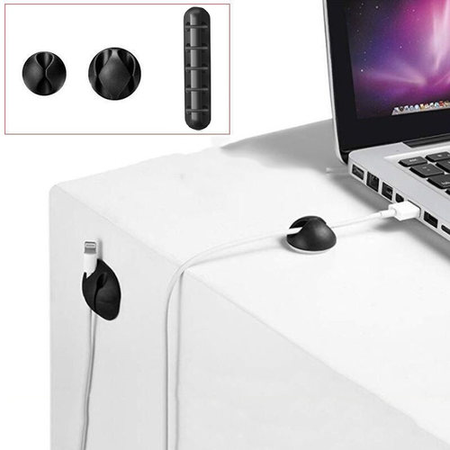 极速newagement Clips Cable Holder for Mouse keyboard Headpho