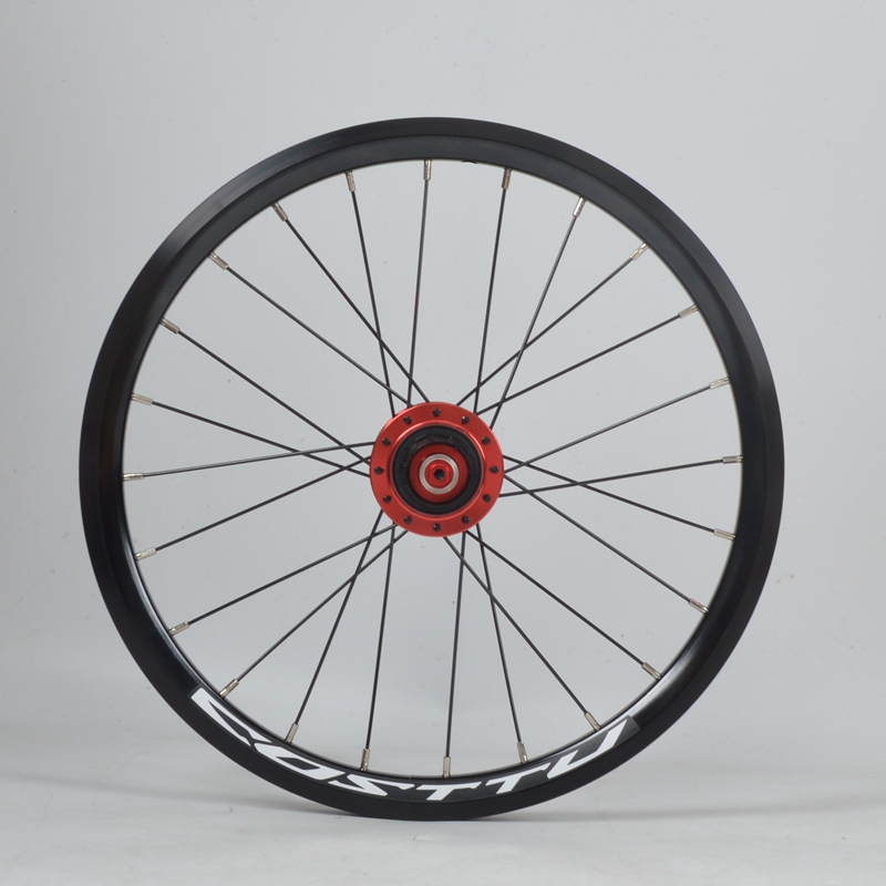 五培林碳纤维花鼓16寸305 349 18寸20寸406 451轴承120响碟刹轮组