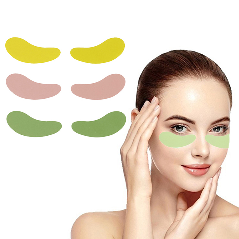 1Pair Reusable Silicone Eye Patches Facial Lifting Strips An