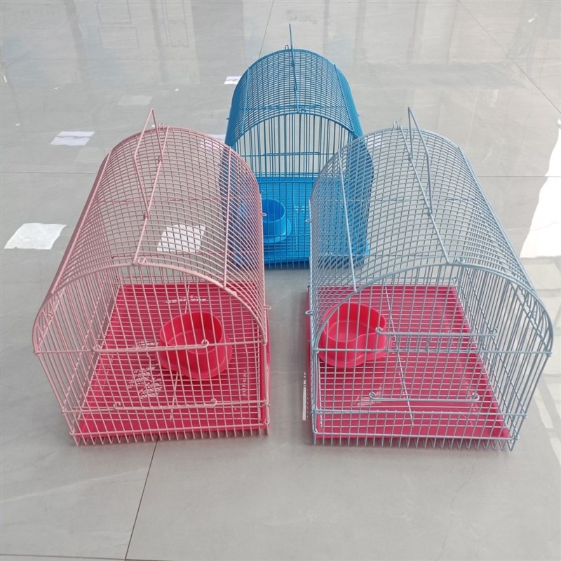 兔笼鸟笼子仓鼠笼子外带笼松鼠笼鸽子笼小宠笼子荷兰猪笼子花鼠笼