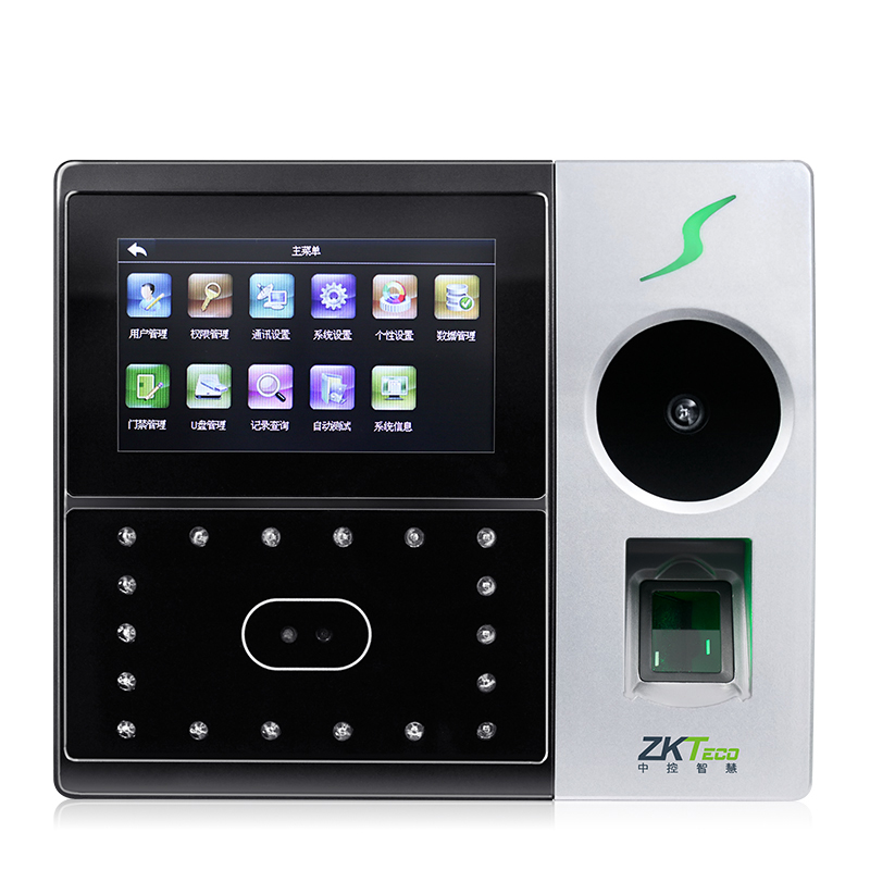 ZKTeco熵基iFace702人脸识别考勤机 指纹考勤机 面部打卡机IP