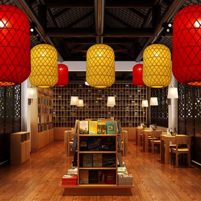手工竹编灯笼广告定制印字饭店大排档日式竹子餐厅火锅店中式吊灯