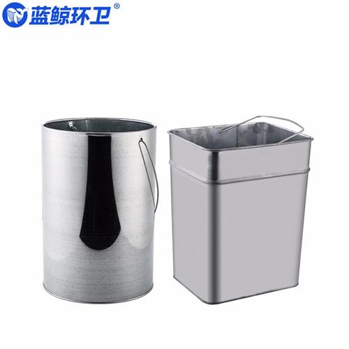 24*24*61cm黑色 不锈钢酒店宾馆大堂垃圾桶灭烟桶带菸灰缸吸烟桶