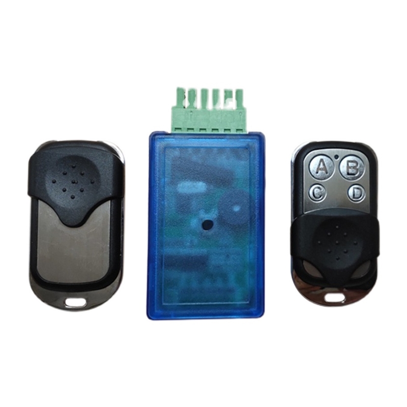 感应门遥控接收器玻璃移门6孔315无线开关通用六脚自动门遥控模块