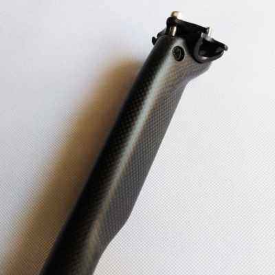 极速厂销新品无标3dk纹破风全碳纤维登山车公路车自行车坐管坐杆