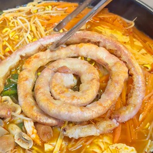 牛粉肠去味牛肥肠烧烤烤肉牛杂韩式牛肥肠牛小肠全熟预制菜牛肥肠