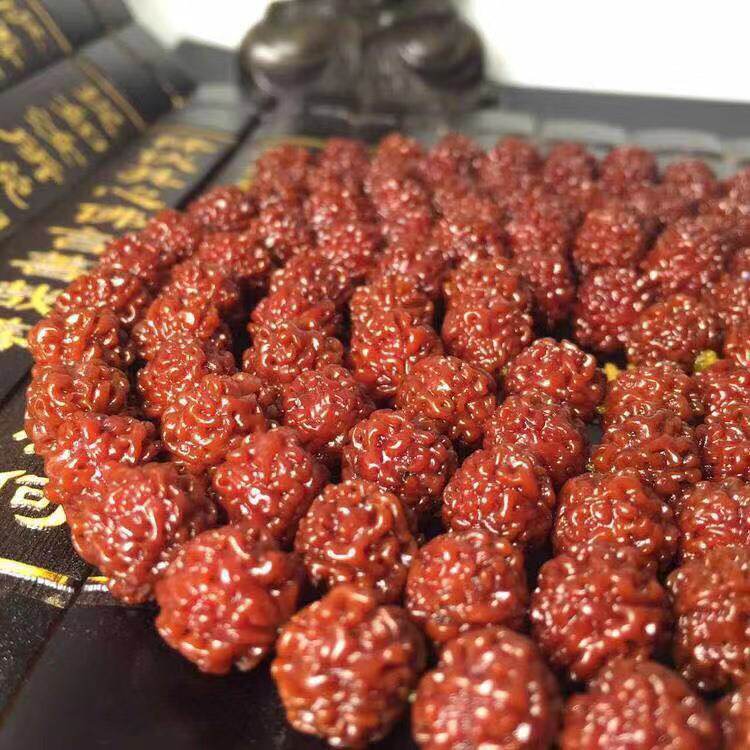 现货机刷包d浆玉化6瓣小金刚菩提手串108颗佛珠手链五瓣老金刚菩