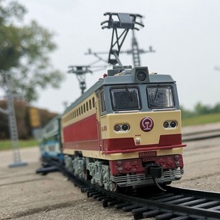 速发合金韶山7C7C型电力机车电动轨道火车模型大男孩玩具