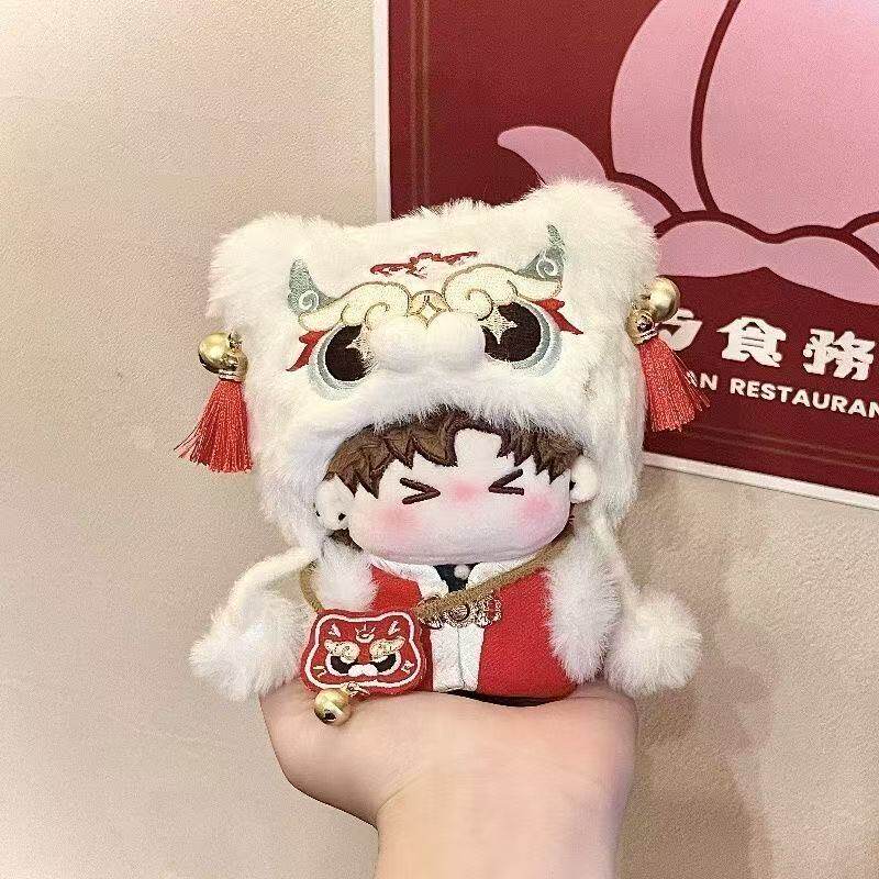 10cm新中式古风娃衣星体拜年服图片