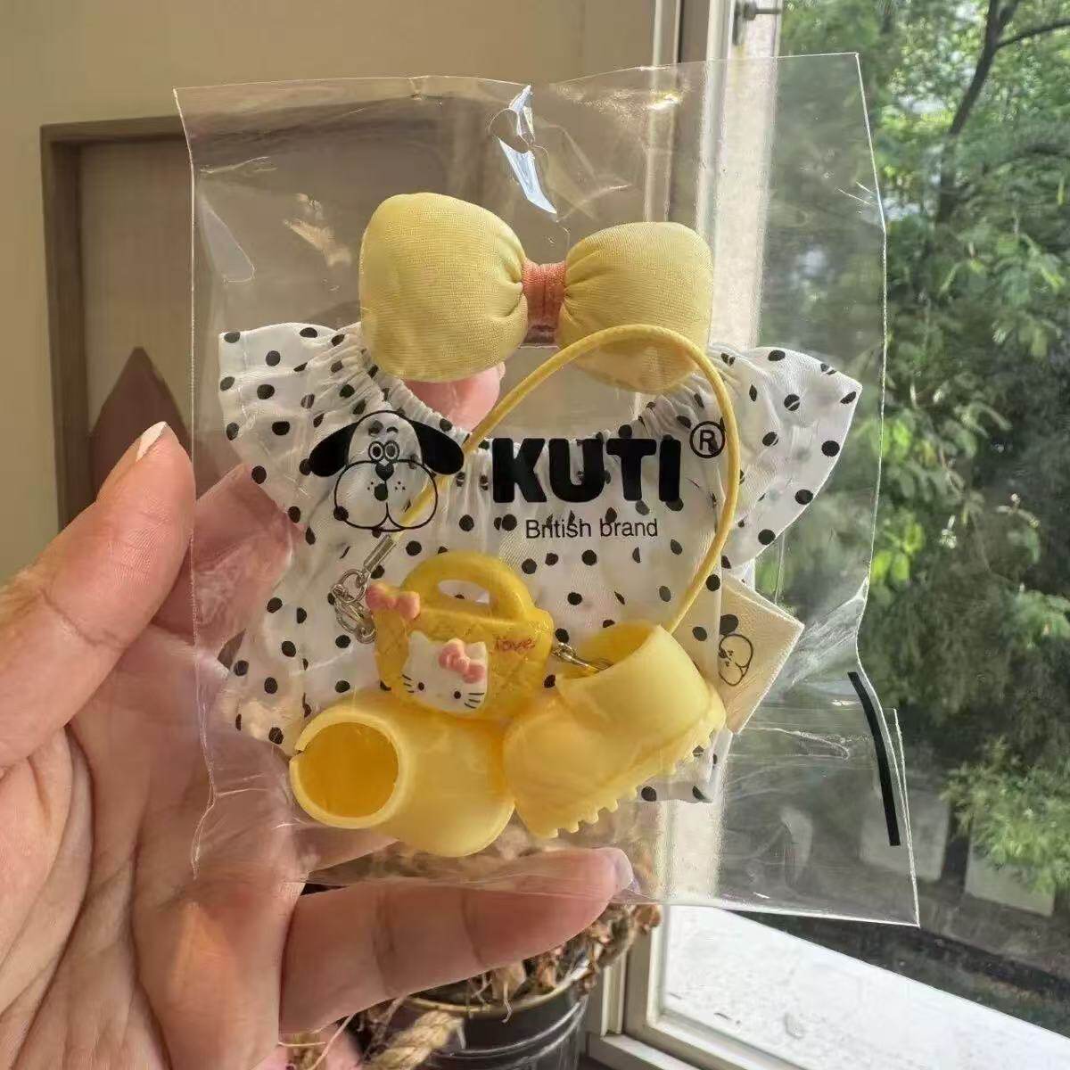 【娜塔莎套装】玩偶衣服玩偶配饰蝴蝶结波点裙带鞋子包包玩偶衣服