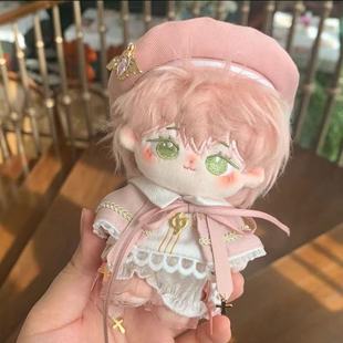 套装 夜樱花礼赞 帅气可爱玩偶海星体 青鸟奏章 10cm棉花娃娃衣服