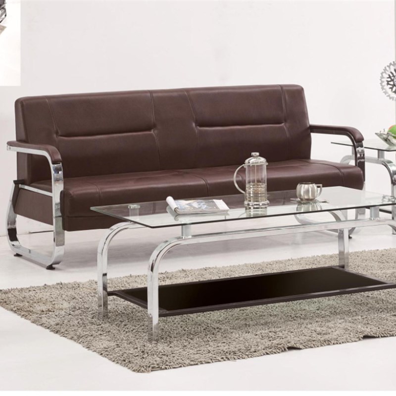 简约时尚办公沙发 优质西皮沙发三人位 113组合沙发包邮