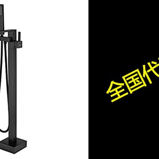 Freestanding Waterfall Bathtub Tub Filler Faucet TapLong