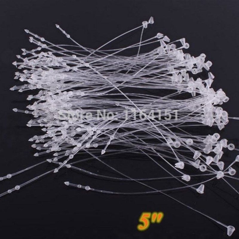 1000pcs/lot  5  (125mm) Loop Pins Tag LOOP FASTENERS NO TAG