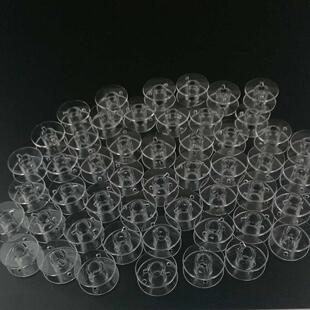 100 PCS 2x1cm Plastic Clear Home Sewing Machine Thread Strin