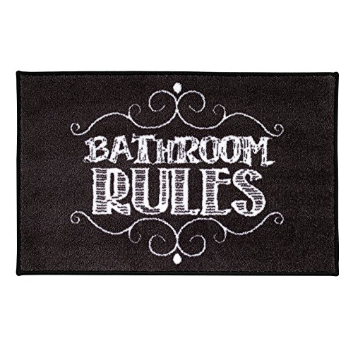 Avanti Linens Chalk it Up Bath Rug, 20 x 30,