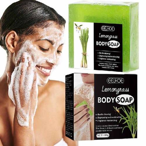 极速Lemongrass Soap Cleansing And Moisturizing Botanical Soa