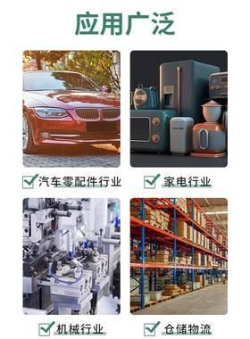 定制橙色围板箱汽配物流高强度pp循环双层吹塑塑料周转箱一件代发