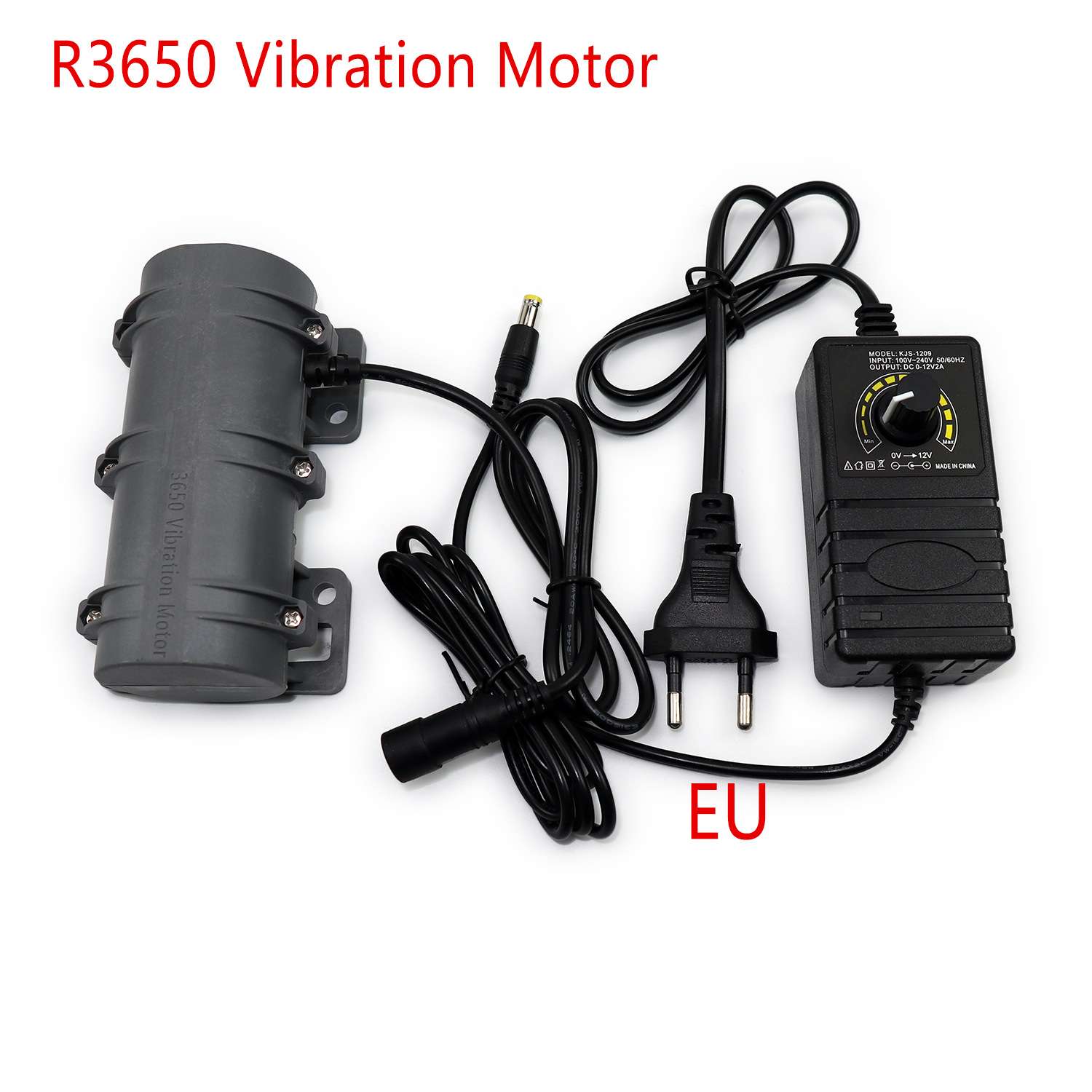 R3650直流12V/24V振动马达按摩床震动电机抖动颗粒饲料理疗配件