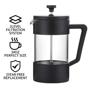 法压壶高硼硅玻璃咖啡器具J家用手冲咖啡壶冲茶器厂家 美式