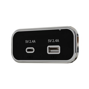 USB车充双口快充多功能车充 车载充电器4.8An汽车房车大巴改装