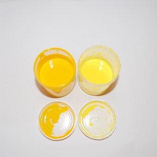 乳胶手套y色浆气球着色 涂料用水性中黄色浆 水性体系乳胶制品涂