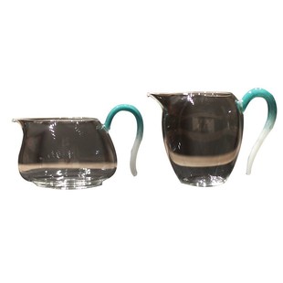悠然公道杯高硼硅玻璃透r明分茶器家用茶海功夫茶具配件加厚公道