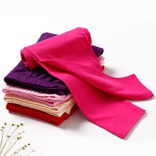 大码 单层修身 线裤 衬裤 女纯棉高腰保暖裤 单件全棉内穿打底裤 秋裤