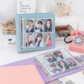 五人团五5宫格六6宫格收纳册3寸内页小卡收纳册追星收纳卡册gidle