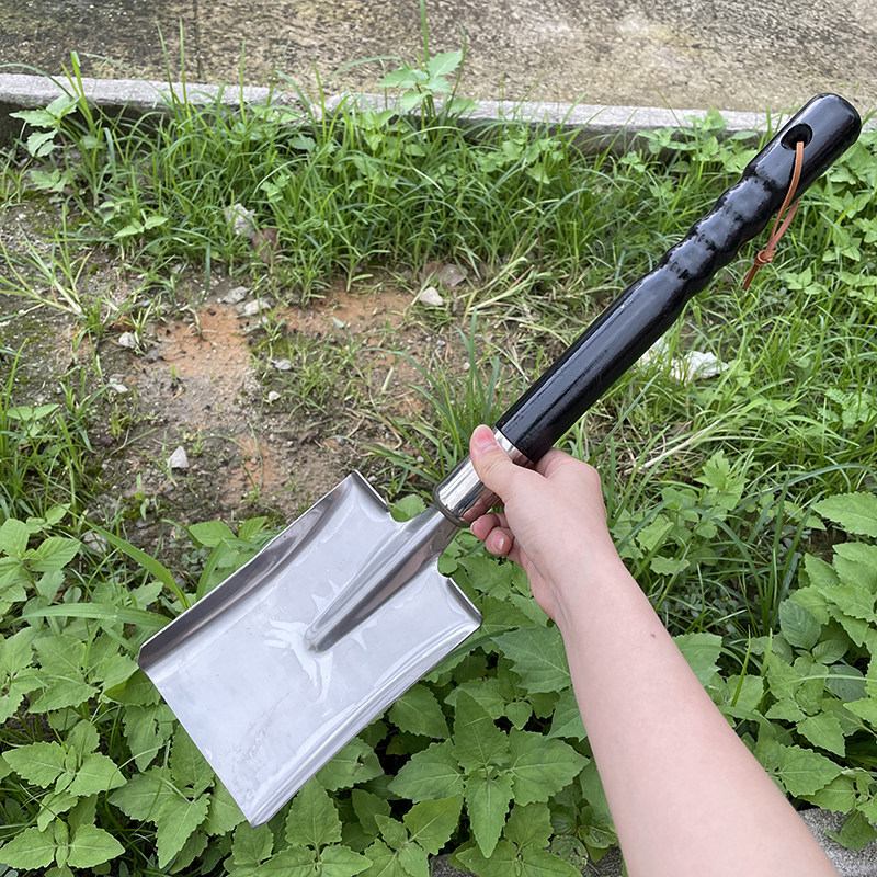 不锈钢铲加厚农用园林铁锹户外沙滩铲赶海种花挖土铲园艺平铲尖铲,农机/农具/农膜,铲子,淘宝优惠券,粉丝福利购,淘宝优惠卷