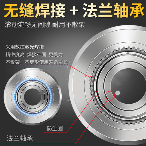 东匠瓷砖切割机推刀轮微晶石万米推刀刀头配件手动地板砖切割刀头